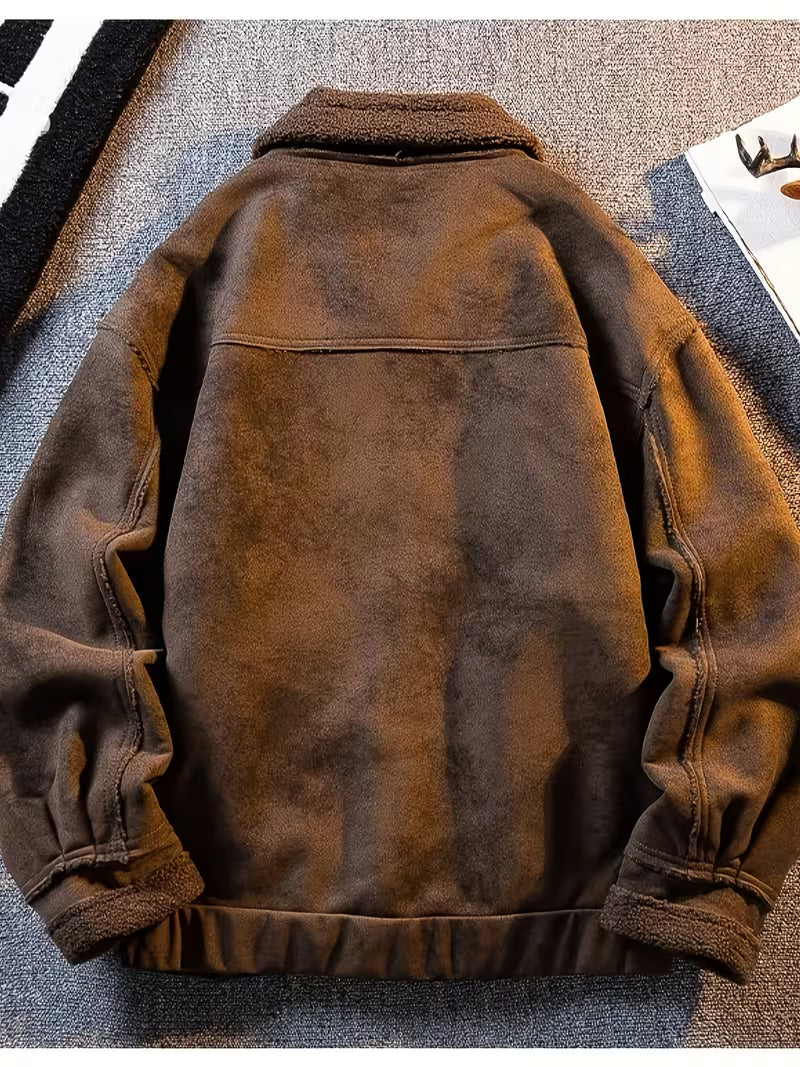 TemperFit Men's Urban Lined Oversized Winter Jacket